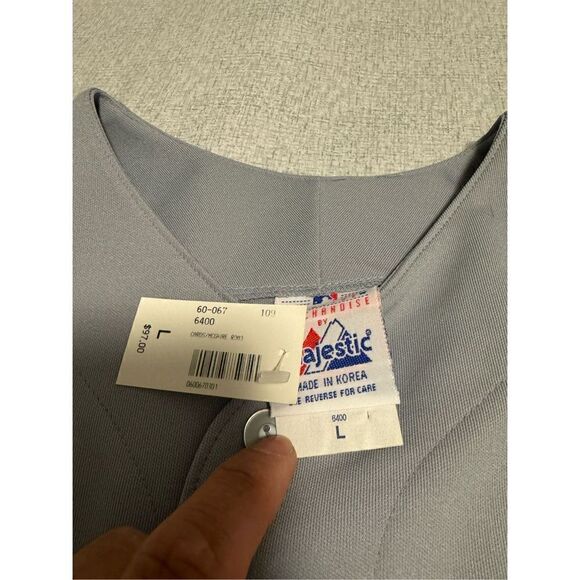 St. Louis Cardinals Size Large Mark McGwire Grey Jersey Majestic Vintage - Picture 6 of 8